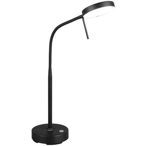  Črna LED namizna svetilka (višina 45 cm) Moreno – Cene