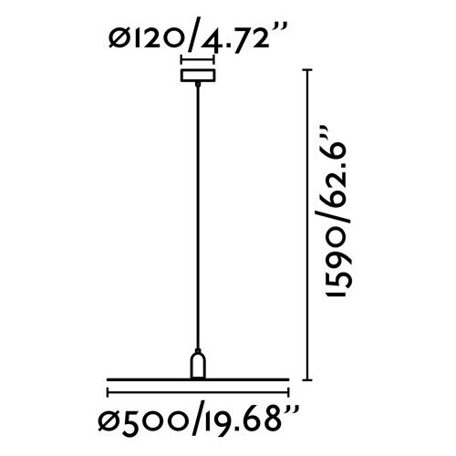 Faro 68145 - Viseći luster na sajli PLAT 1xE27/60W/230V Slike