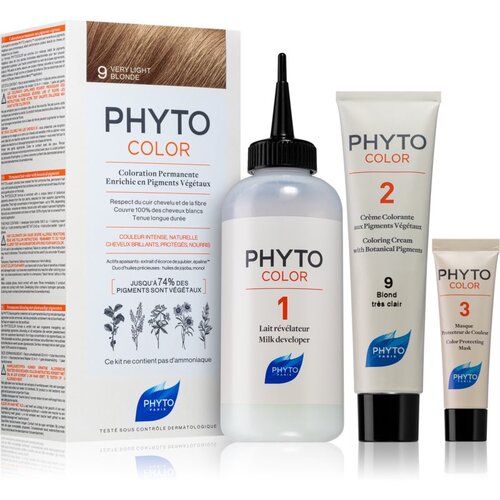 Phyto Color barva za lase brez amoniaka odtenek 9 Very Light Blonde Cene