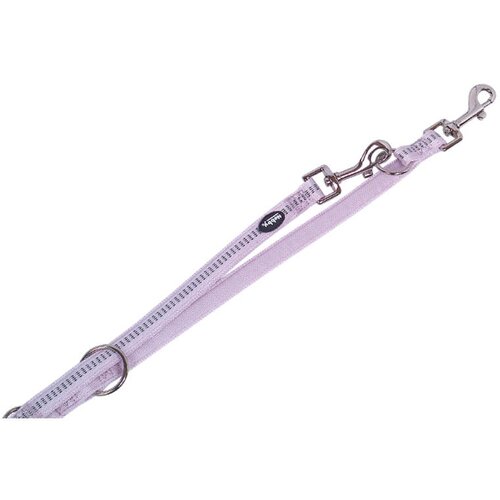 Nobby soft grip povodec - svetlo vijolična - 200 cm 20 mm Slike