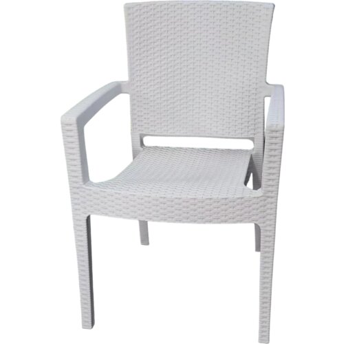 Mobilya stolica rattan bela Cene