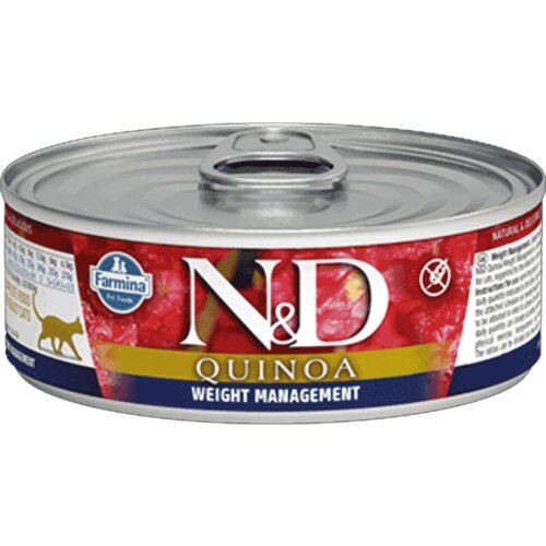 N&d Quinoa Weight Management, Kinoa i Jagnjetina, 80 g Cene