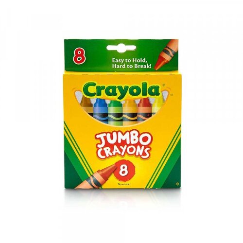 Crayola Crayola: 8 kosov barvne pastelne krede Jumbo Slike