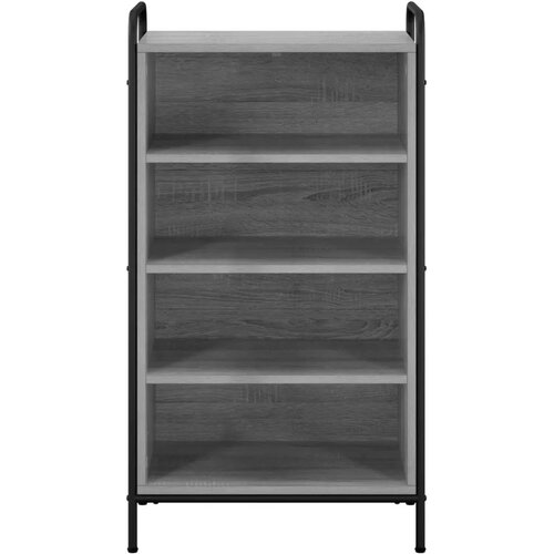  Ormar za cipele 51 x 36 5 x 93 cm Konstruirano drvo Siva Sonoma - Siva Sonoma 51 x 36 5 x 93 cm 4 police bez vrata Slike