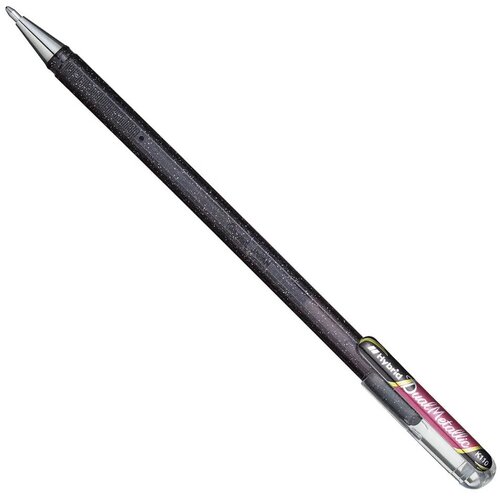 Pentel Roler k110-daxroler gel hybrid dual metallic k110 črn-rdeč, (5000366685) Slike