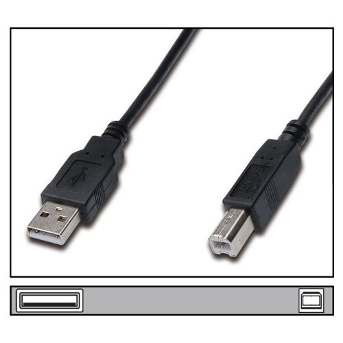 Assmann USB A-M/B-M 3m 2.0 Print kabal Slike