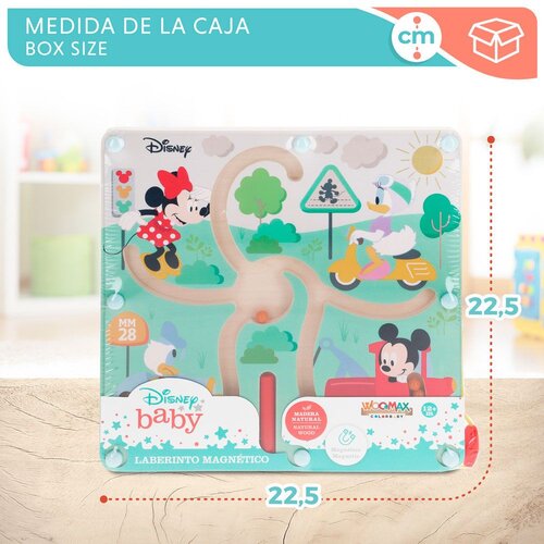 Drveni magnetni labirint Disney Baby, 23 x 23 cm Slike