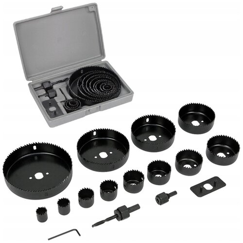 Geko set kronske žage za mavčne plošče in les 19-127mm G30004 Cene