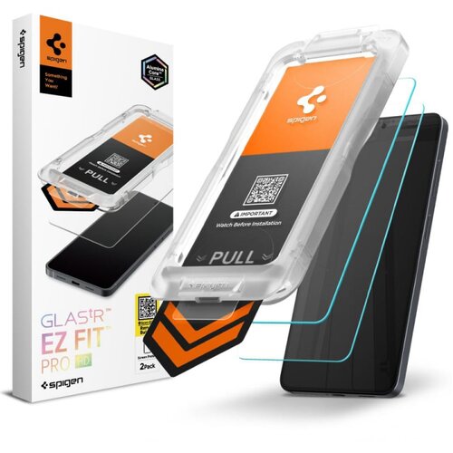 Spigen GLAS.TR EZ Fit Pro AluminaCore HD Clear - 2PACK zaščitno steklo za Samsung S26 Cene