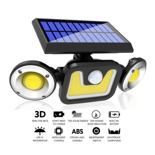 BP Solarna svetilka s senzorjem gibanja, 30w, 82x cob led, (20508978) Cene