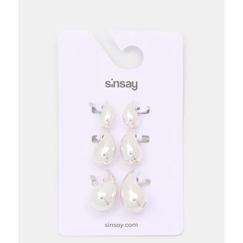 Sinsay Set srebrnih nau&scaron;nica Cijene