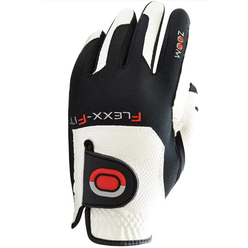 Zoom Gloves Weather Mens Golf Glove White/Black/Red LH