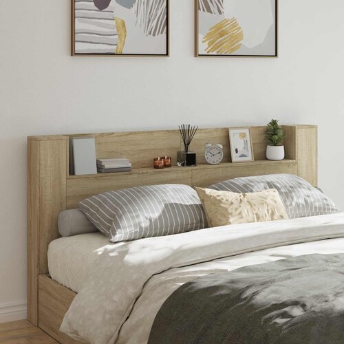  Uzglavlje Sonoma hrast 200 x 16,5 x 103,5 cm Konstruirano drvo Cene