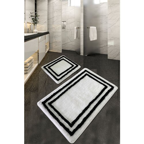 Lessentiel Maison set 2 prostirke za kupatilo Beli Slike