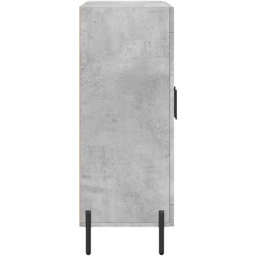  Komoda siva boja betona 69 5x34x90 cm od konstruiranog drva Slike