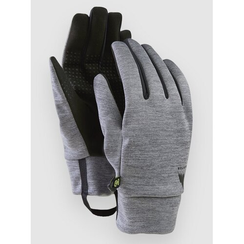 Burton Touch N Go Liner Gloves gray heather Cene