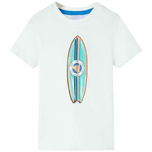  Dječja majica kratkih rukava svjetlobež 128 Cijene