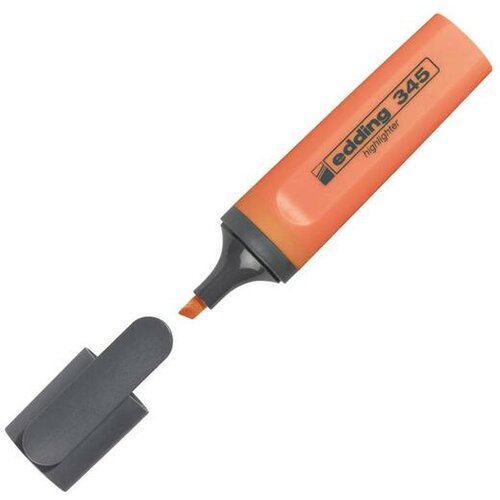 Edding označevalec teksta - marker EDE345006 E-345, oranžen 10 KOS Cene