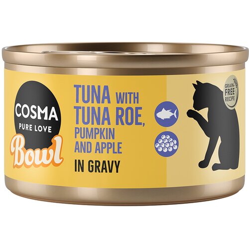  Varčno pakiranje Cosma Bowl 24 x 80 g - Tuna z ikrami Cijene