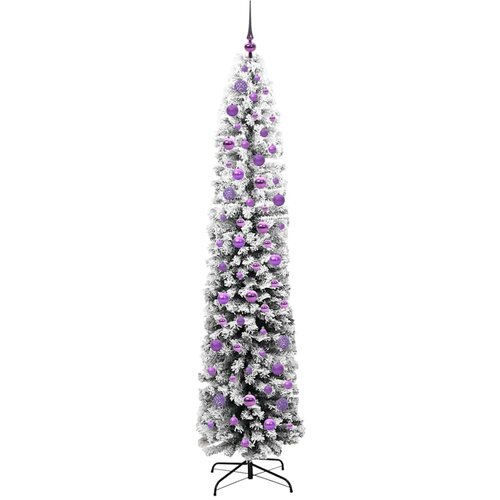  Umjetno božićno drvce Zelena 210 cm PVC i čelik i plastika Slike
