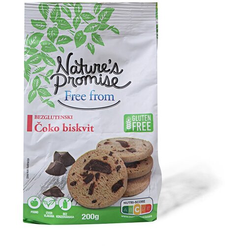 Nature¿s Promise Bezglutenski choco biscuits 200g Cene