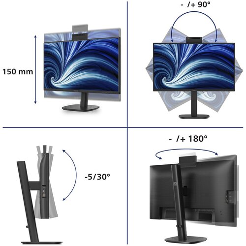 Philips Monitor 24B2N3200JH 24&amp;quot; 1920x1080, (5000521182) Slike