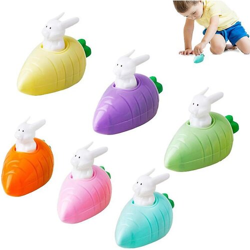 Dardanar Velikonočna Pullback 6-delna igrača Rabbit Car Party Favors Mini živalska košara Polnilo Egg Hunt, (21198963) Cene