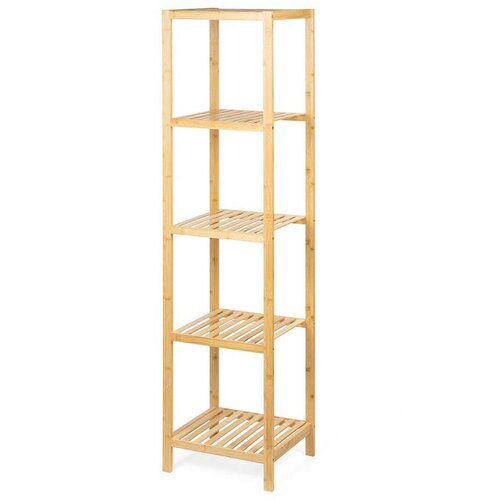 Bonami Essentials Bambusova kopalni&scaron;ka polica v naravni barvi 37x140 cm Skaren &ndash; Cene