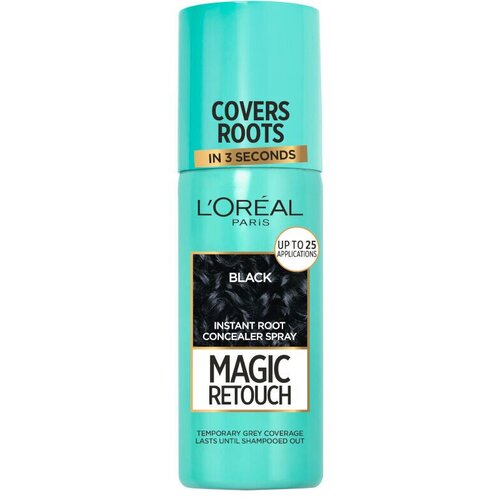 L´Oréal Paris sprej za prekrivanje lasnega narastka - Magic Retouch - Black Cene