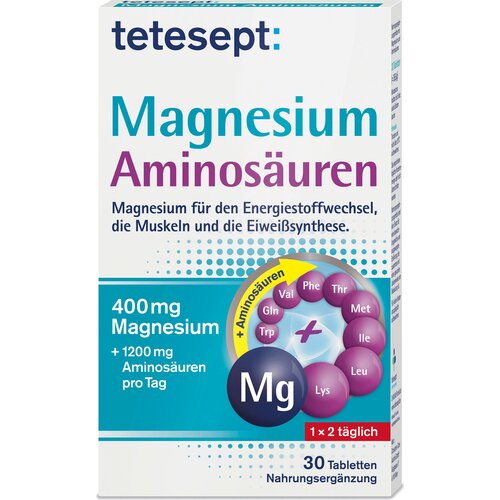 TETESEPT Magnezijeve aminokisline - 30 tabl. Cene