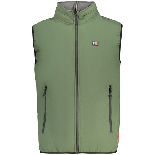 Norway 1963 mu&amp;scaron;ki softshell prsluk s kapuljačom maslinasto zelena Slike