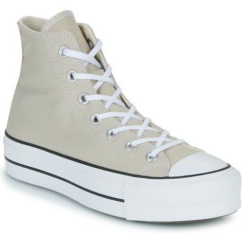 Converse Visoke superge Chuck Taylor All Star Lift Canvas Seasonal Color Bež Cene