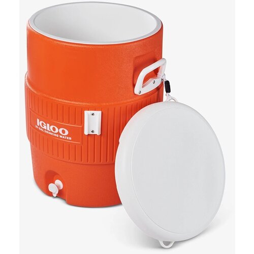 Igloo hladilni sod za tekočino s podajalnikom kozarcev 37,9L,oranžna, (21006648) Slike