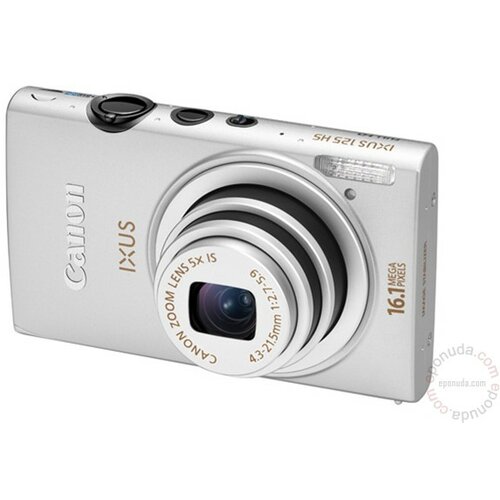 Canon IXUS 125 HS Silver digitalni fotoaparat Slike