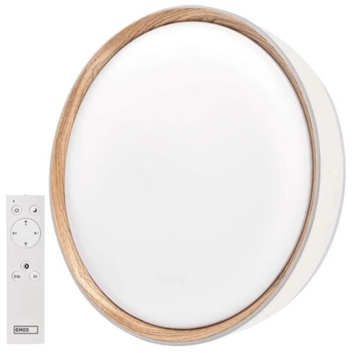  LED prigu&amp;scaron;iva stropna svetiljka ILVI LED/30W/230V 2700-6500K prečnika 40 cm bela/bež + daljinski upravljač Slike