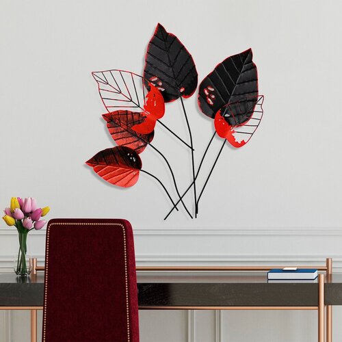 Wallity zidna dekoracija Feuille 1, 73x76x4cm, &amp;Scaron;arena Slike