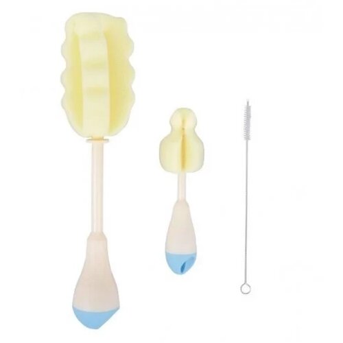  Set četki za či&scaron;ćenje fla&scaron;ica i cucli 3 dela Blue KKB40045 Cene