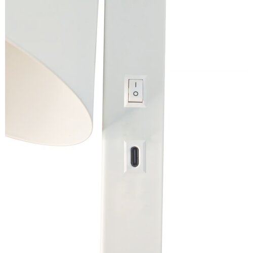 Nordlux zidna lampa sa usb wilmer 1xE14/40W/230V bela Slike