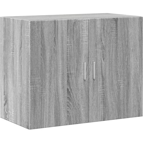 Maison Chic Stenska omarica - Zidna omarica siva sonoma 80x42,5x64 cm inženirski les iu1286, (22063254) Slike