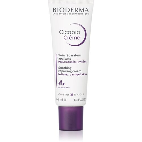 Bioderma Cicabio Soothing Repairing Cream pomirjajoča antibakterijska krema 40 ml za ženske Slike