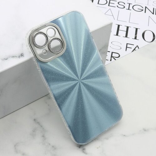 Maska sparkling shine za iphone 15/ svetlo plava Slike