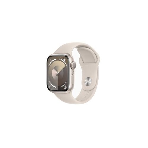 Apple Watch 9 GPS 41mm Starlight Aluminium... Slike