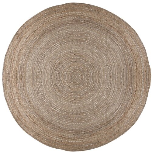 Flair Rugs Okrugao tepih juten u prirodnoj boji 133x133 cm Capri – Cijene