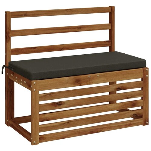  Jastučići za klupe - 2 dijela SOEST 100% poliester Antracit - Antracit 80 x 40 x 5 cm Melange Cene