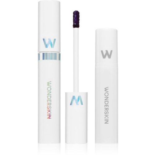 WONDERSKIN Wonder Blading Lip Stain Kit piling za ustnice z dolgotrajnim učinkom Glamorous 4 ml Slike