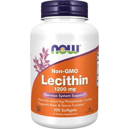 Now Foods Lecitin NOW, 1200 mg (100 kapsul) Cene