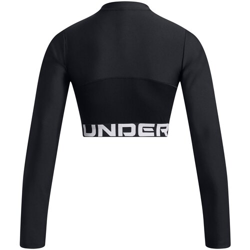 Under Armour Women's T-shirt HeatGear Rib 1/4 Zip LS Cene