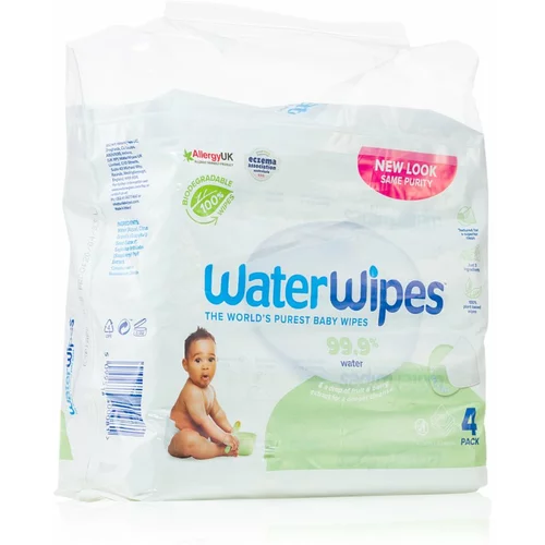 Water Wipes Baby Wipes Soapberry 4 Pack dječje nježne vlažne maramice 4x60 kom