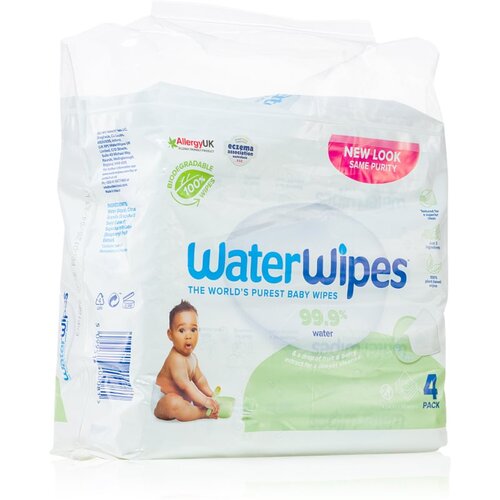 Water Wipes Baby Wipes Soapberry 4 Pack otroški nežni vlažni robčki 4x60 kos Cene