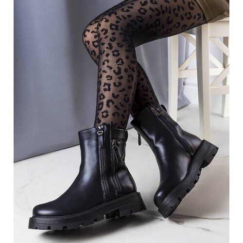Gemre Black insulated ankle boots Ferry Cene